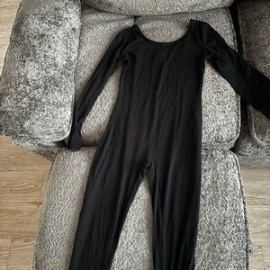 Black Long Sleeve Jumpsuit